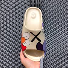 Kids' yeezy slides run true to size. Best Sell Adidas Yeezy Slide Bone Bone Multi Color Beach Slippers Fw6345 Kwftbank