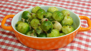 Receta Facil De Coles De Bruselas Al Ajillo Youtube