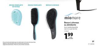 Offre Miomare Brosse A Cheveux Ou Demelante Chez Lidl