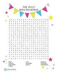 Utiliza cualquiera de los botones a continuación para descargar o. Sopa De Letras Juegos Imprimibles Para Baby Shower Live Colorful Con Buena Par Imprimibles Baby Shower Juegos Sopa De Letras Adornos Baby Shower Nina
