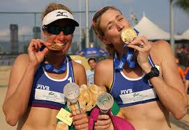 Professional beach volleyball player and silver medalist, april ross, shows us the importance of teamwork and dedication in order to become one of the top players in the world. Amazon Com April Ross And Kerri Walsh Jennings Sports Poster Photo Limited Print Sexy Celebrity Usa Olympic Women S Beach Volleyball Athlete Size 16x20 1 Everything Else