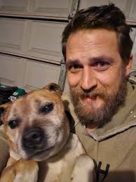 Our arrival and yes Rory McFeisty is earning his name he nipped me very  hard and was a terror all morning