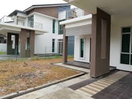 New house, terrace, semi detached, bungalow and luxury villa. Modern Double Storey Bungalow Design House Storey