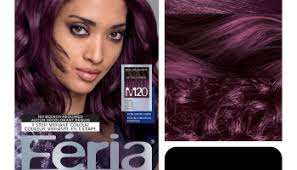 L'Oreal Paris Feria Midnight Bold M26 Violet Eclipse Cool Purple Hair Dye