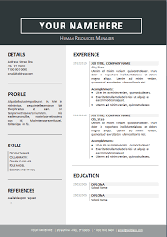Free resume builder app will help you to create professional resume & curriculum vitae (cv) for job application in few minutes. 10 Best Resume Templates You Can Free Download Ms Word Vintaytime