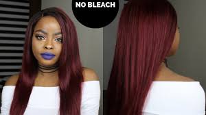 Thick, long and voluminous black hair makes the perfect canvas to play with cherry red hair color. How To Dye Your Hair From Dark To Red Without Bleach L Oreal Hicolor Youtube