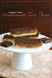 homemade sugar free twix bars and a giveaway low carb platzchen low carb dessert zuckerfreie lebensmittel