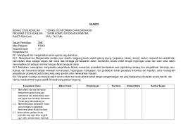 Download rpp fisika smk kelas x kurikulum 2013 revisi tahun 2018 2019. Silabus Fisika Smk Revisi Sekolah