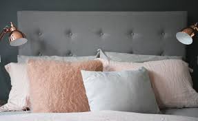 Pink grey and copper bedroom accessories. Bedroom Makeover Grey Copper Pink Flat 15 Design Bedroom Decor Design Copper Bedroom Bedroom Makeover