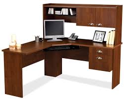 Bestar Delta Tuscany Brown L Shaped Computer Desk Office Desk For Sale Computer Desk Plans Corner Desk Office