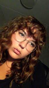 Curly Bangs Curly Bangs Bangs And Glasses Hair Makeup