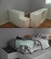Diy Platform Bed From Ikea Kitchen Cabinets Diyandcraft Tv Diy Platform Bed Ikea Bed Build A Platform Bed