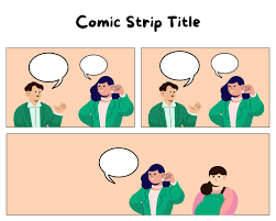 Free printable comic strip templates you can customize | Canva