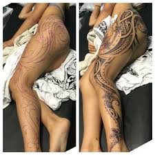 Legs are a great location for a tattoo because they are easily shown off, or covered up, depending on your mood or the occasion. 100 Polynesian Tattoo Ideas And Photos That Are Gorgeous