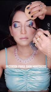 PART 2 OF COCKTAIL MAKEUP BY PARUL SAINI WANT TO LEARN THIS LOOK ENROLL FOR  ONLINE MAKEUP COURSE #cocktailmakeuplook #edutok #edumakeup #edutokmakeup