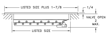 831 Steel Register Horizontal Fins Ms Damper Hart Cooley