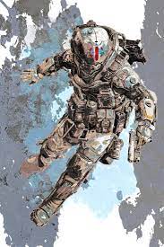Titanfall 2 Commander Kane Militia Pilot Fan Art Poster - Etsy New Zealand