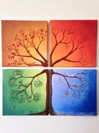 Whether you're remodeling your office building or prepping your house for resale, you can count on our painting company to give your surfaces a fresh coat of paint. Four Season Tree Canvas Painting Tree Painting Canvas Seasons Painting Canvas Painting Diy