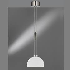 Höhenverstellbare pendel 125 artikel auf 3 seiten. Shine Led No 60143 Led Pendelleuchte 1 Flammig Nickel Matt Chrom Lampen Leuchten Gunstig Kaufen Led Top Bele