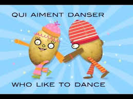 Jingle Bilingual Une Patate French Teaching French French Lessons French Songs
