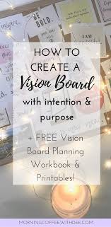 This allows me to see all aspects of the space and i get an idea of the hi, i'm emily! How To Create A Vision Board With Intention Purpose Free Workbook