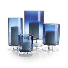 Our thorne brass hurricane candle holder brilliantly showcases the glow of pillar candles in its minimal brass frame paired with a glass insert. London Blue Hurricane Candle Holders Crate And Barrel Candle Holders Hurricane Candles Hurricane Candle Holders