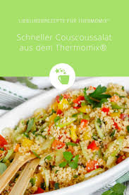 Quick Couscous Salad Thermomix Rezepte Couscous Salat Rezept Rezepte