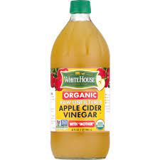 White House Organic Apple Cider Vinegar Raw Unfiltered 32 Fl Oz Walmart Com Walmart Com