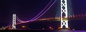 Check spelling or type a new query. Pemandangan Siang Dan Malam Yang Indah Dari Jembatan Gantung Terpanjang Di Dunia Yang Menghubungkan Kobe Dan Pulau Awaji Ana