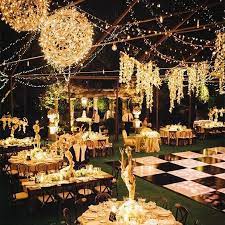 40 Romantic And Whimsical Wedding Lightning Ideas Wedding Lights Outdoor Wedding Outdoor Wedding Ceremony