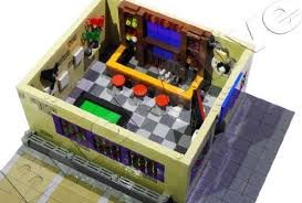 Moe S Tavern The Simpson A Lego Creation By Brick Alive Mocpages Com Lego Lego Creations Cool Lego