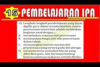 Silahkan download juga contoh soal cpns guru ipa smp 2018 dan jawabannya yang versi berbayar. Skb Guru Ipa Icpns