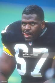 Duval Love of the Pittsburgh Steelers looks