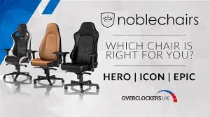 Comfortable, sturdy, stylish, and versatile, it's got it all. Which Chair Is Right For You Noblechairs Overview Youtube