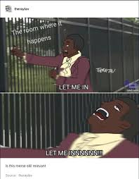 The room where it happens : HistoryMemes