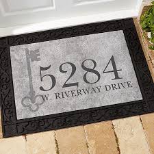 Sussex glazed oak interior door. Personalized Doormat 18x27 Home Address For The Home