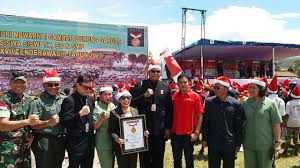 Sekian artikel tentang animasi bergerak dan dp bbm hari lahir pancasila 1. Rekor Muri Mewarnai Burung Garuda Pancasila Sumut24