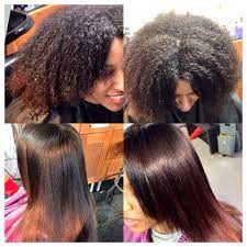 Donnella is an artist when it comes to styling natural hair. The Silk Press For Natural Hair No Heat Damage Silk Press Natural Hair Pressed Natural Hair Hair