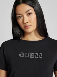 Guess Activewear T-Shirt mit Label-Detail Modell 'BRIANA' (black) online  kaufen