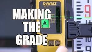 Of an inch at 30 feet. Dewalt Laser Line Detector Grade Rod And Tripod Youtube