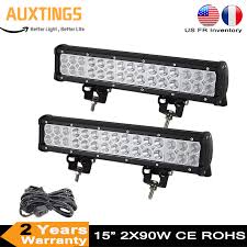 2pcs 15inch 90w Combo Offroad Led Work Light Bar 12 Volt Led Driving Light For Off Road Car Light Bar Pickup 4wd 4x4 Car Light For Light For Carlights Bar Aliexpress