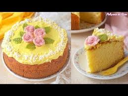 Torta Primavera Al Limone Soffice E Leggera Senza Glutine Senza Lattosio E Perfetta Per Chi E Allergico Al Nichel Dolci Italiani Cheesecake Mini Senza Glutine