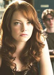 Emma stone, women, blonde, celebrity, chair, legs, actress, sitting. Emma Stone I Love Her So Much Beautiful Hilarious And Smart Actress Emma Stone Emma Stone Emma