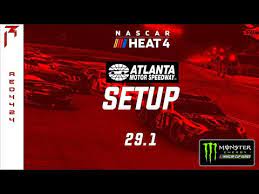 Looking and sounding better than ever with updated user interface, graphics and engine audio won the xtreme dirt tour playoffs. Nascar Heat 4 Setup Atlanta Cup 29 1s Fastest Youtube Setup Youtube