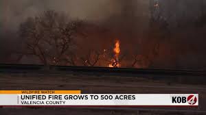 Unified Fire prompts evacuations, closes roads south of Belen