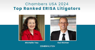 Congratulations, Michelle and Kai! Chambers USA has ranked Michelle Yau,  chair of our Employee Benefits/ERISA practice, and Kai Richter, of counsel,  in our #EmployeeBenefits/ERISA practice as among the best attorneys in the