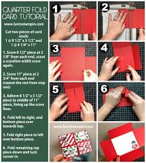 How to create a greeting card with microsoft word. How To Make A Quarter Fold Card Fancy Fold Card Tutorials Fancy Fold Cards Cards