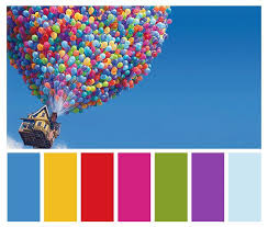 12 Colour Palettes Taken From Visually Stunning Films Movie Color Palette Up Pixar Disney Colors