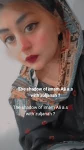 Shadow of Imam Ali in Clouds