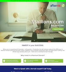 Afternic Using New Domain For Sale Landing Page Domaininvesting Com